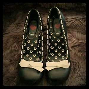 Baby Toe Heels with Bow